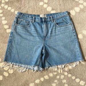Everlane denim shorts